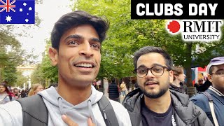 RMIT University Clubs Day  Melbourne Australia  Indian Students  Vlog 71 [upl. by Hafeenah]