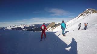 Morzine Portes du Soleil France Les Creux black [upl. by Hamehseer]