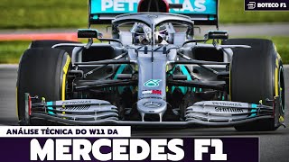 Análise Técnica do W11 da MERCEDES 🏎️🔍👀 [upl. by Cirred]