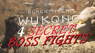 Wukong 4 SECRET BOSSES in Yellow Wind Ridge area [upl. by Ahsilram224]