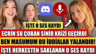 ECRİN SU ÇOBAN SİNİR KRİZİ GEÇİRDİ DİSCORD DOLANDIRICILIĞI İDDİALARINI YALANLADI ÖYLE BİŞEY YOK [upl. by Htebaras]