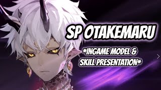 ONMYOJI SP OTAKEMARU INGAME MODEL amp SKILL PRESENTATION [upl. by Ahsaetan848]