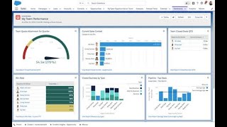 Reports  Dashboards  In Salesforce [upl. by Nosylla149]