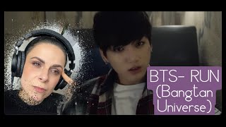 Reacting to BTS  Run Bangtan Universe [upl. by Elmo687]