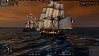 Naval Action Battle tactics HMS Trincomalee [upl. by Amiaj171]