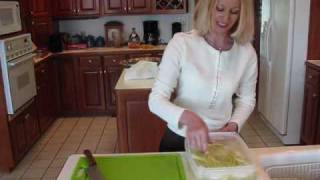 Bettys Quick Tip 19How to Make Celery Fans for Garnish [upl. by Ebner]