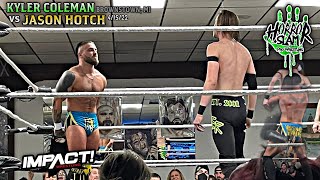 Kyler Coleman vs Jason Hotch Horror Slam Pro Wrestling Death Lock 4152022 Full Match [upl. by Alisen]