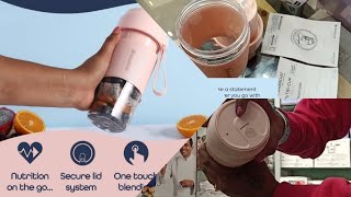 Wonderchef NutriCup Portable Blender  USB Charging  Smoothie Maker  Rechargeable Blender [upl. by Corder682]