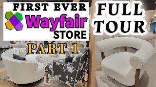 Exploring NEW Wayfair Furniture Store FULL TOUR [upl. by Demmer146]