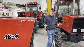 Rare Prototype PreProduction International Harvester Tractors from Fall 1985 [upl. by Aggappera537]