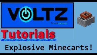 Explosive Minecarts ICBM Voltz Tutorial [upl. by Asikal]