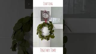 DIY Christmas Greenery Wreath shorts janhowell [upl. by Levitan]