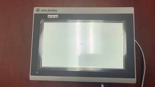 Allen Bradley PanelView800 HMI Download with USB [upl. by Oniliuqnart663]