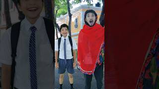 When scaring kids goes wrong 😂 comedy comedyvideo shorts youtubeshorts funny funnyvideo [upl. by Yadseut]