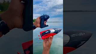 24GHZ Remote Control Boat Unboxing [upl. by Kopaz]