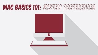 Mac Basics 101 System Preferences [upl. by Richmond505]