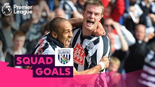 WONDERFUL West Bromwich Albion Goals  Brunt Amalfitano Chadli  Squad Goals [upl. by Kella644]