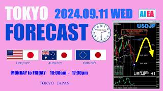 【FX TOKYO FORECAST 20240911 WED】If a  b ⇒ c GO Entry [upl. by Sixele]