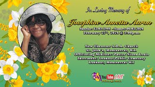 In Loving Memory of Josephine Annetta Aaron February 25 2024 [upl. by Strephonn786]