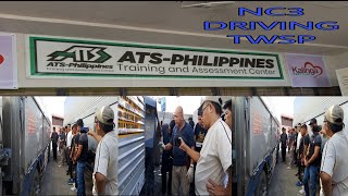 DAY 2 ATSPHILIPPINES TRAINING AND ASSESSMENT CENTER NC3 DRIVING TWSP [upl. by Alledi]