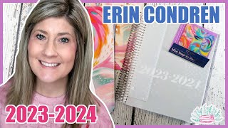 Erin Condren 20232024 Horizontal LifePlanner Review and Walkthrough [upl. by Epotimet]