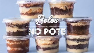 5 RECEITAS DE BOLOS NO POTE  FAÇA E VENDA  Gabriel Freitas [upl. by Manoff]