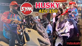 Available na sa Pinas 2024 SYM Husky ADV 150 Price 152900 Specs and Features [upl. by Adelind]