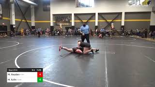 185 Lbs Semifinal  Maddie Hayden Michigan Vs Millie Azlin Team Tulsa Wrestling Club [upl. by Mika496]