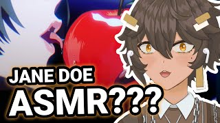 JANE DOE POV ASMR😳 VTuber Reacts Zenless Zone Zero [upl. by Ailemor]