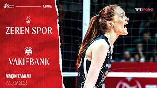 Maçın Tamamı  Zeren Spor  VakıfBank quotVodafone Sultanlar Ligiquot [upl. by Rabma]