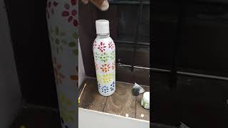 Simple bottle art ideas Craftstudioshortsfeed shortvideo shorts short shortsyoutube [upl. by Ailaht332]