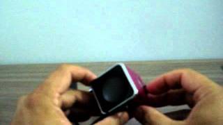 Mini caixa de som com rÃ¡dio toca MP3 do Pendrive [upl. by Lopez757]