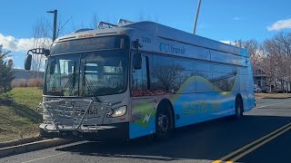 CTtransit NEW 2024 New Flyer Industries XE40 NG 2430 Ride on route 144 [upl. by Ydok632]