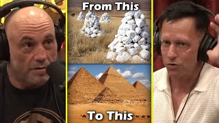 Peter Thiel Gives A CRAZY Theory On Why They Built The Pyramids  Joe Rogan amp Peter Thiel [upl. by Lancelot]