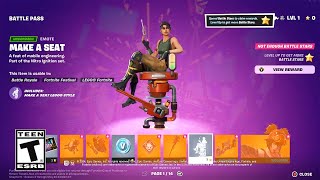 Fortnite BATTLE PASS  Season 3 ALL EMOTES [upl. by Stoffel386]