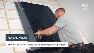 Montage video Ubbink Solar Indakmontagesysteem [upl. by Siegler]