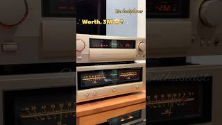 The Golden Accuphase Pre amp Power 😍 strings music homeaudio audiophile indian expensive songs [upl. by Stultz528]