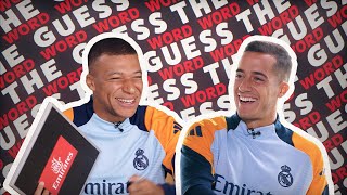 Did they guess all the words correctly  Mbappé amp Lucas Vázquez  Real Madrid [upl. by Schou]