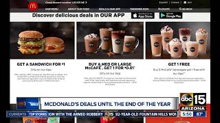 McDonalds deals through the end of the year [upl. by Derdle51]