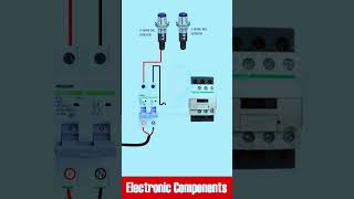 2 Wire Proximity Sensor Magnetic Contactor Connection shots [upl. by Jeminah822]