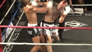 Muay Thai Fight  Xavier vs Fook Rebellion Muay Thai Melbourne 28th November 2015 [upl. by Swehttam247]