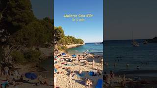 Mallorca cala dOr Spain aerial footage mallorca calador [upl. by Patsy]