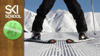 How to Snow Plough Ski  Beginner Ski Lesson 13 [upl. by Narine]