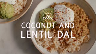 Coconut and Lentil Dal  Deliciously Ella  Vegan [upl. by Ware]