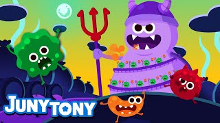 Bacteria Kingdom  Good Habit Song for Kids  Preschool Songs  JunyampTony [upl. by Odnalo289]