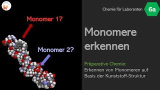 Erkennen von Monomeren in Kunststoffen  Polymerchemie  Chemie für Laboranten  DerChemieFuchs [upl. by Eihctir]