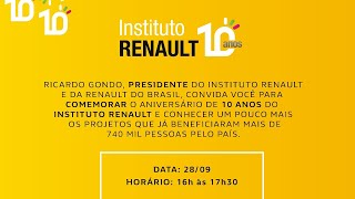 Live 10 anos Instituto Renault [upl. by Margarethe99]