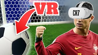 I Became Professional Footballer In Virtual Reality [upl. by Anneuq]