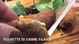 POLPETTE DI CARNE FILANTI  TUTTI A TAVOLA [upl. by Jerrome]