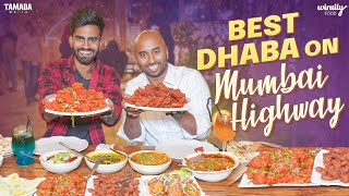 Best Dhaba on Mumbai Highway  Zam Zam Family Dhaba  Wirally Food  Tamada Media [upl. by Kopple]